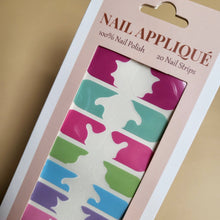 Load image into Gallery viewer, Colorful popsicle melting design nail wraps
